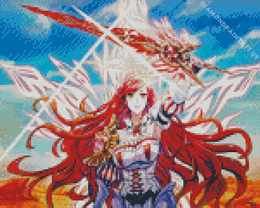 Phantasy Star Game Diamond Painting