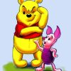 Piglets Big and Winnie The Pooh Diamond Painting