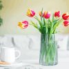 Pink Tulips In Glass Vase Diamond Painting