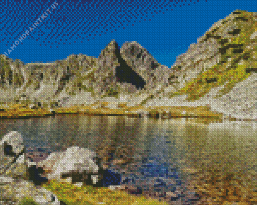 Retezat National Park Romania Diamond Painting