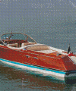 Riva Aquarama Boat Diamond Painting