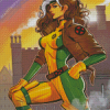 Rogue Superhero X Men Diamond Painting