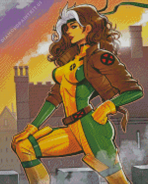 Rogue Superhero X Men Diamond Painting