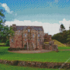 Rowallan Castle Scotland Diamond Painting