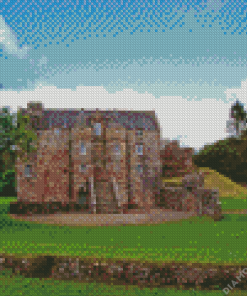 Rowallan Castle Scotland Diamond Painting