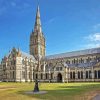 Salisbury Cathedral England Diamond Painting