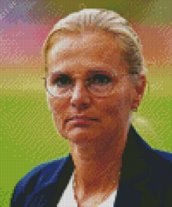 Sarina Wiegman Player Diamond Painting