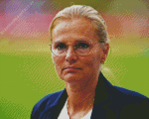 Sarina Wiegman Player Diamond Painting