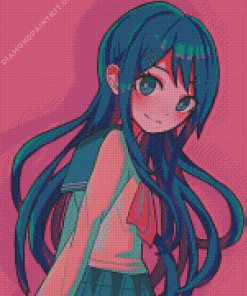 Sayaka Maizono from Danganronpa Diamond Painting