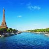 Seine River Eiffel Diamond Painting