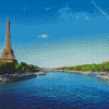 Seine River Eiffel Diamond Painting