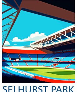 Selhurst Park Stadium Diamond Painting