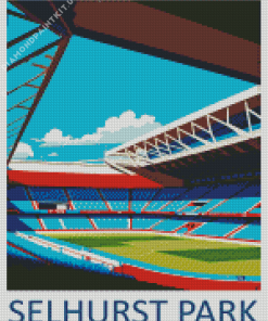 Selhurst Park Stadium Diamond Painting