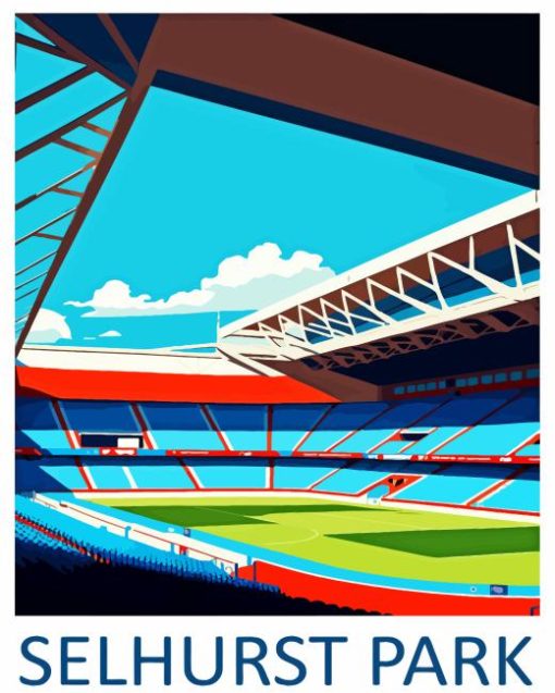 Selhurst Park Stadium Diamond Painting