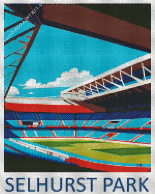 Selhurst Park Stadium Diamond Painting