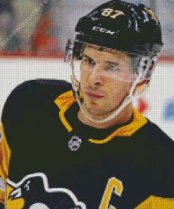 Sidney Crosby Player Diamond Painting