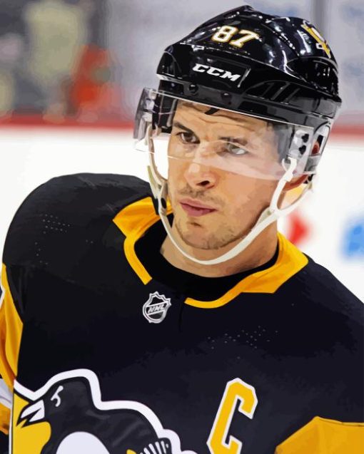 Sidney Crosby Player Diamond Painting