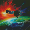 Space Satellite Diamond Painting