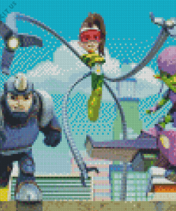 Spidey and His Amazing Friends Animation Diamond Painting