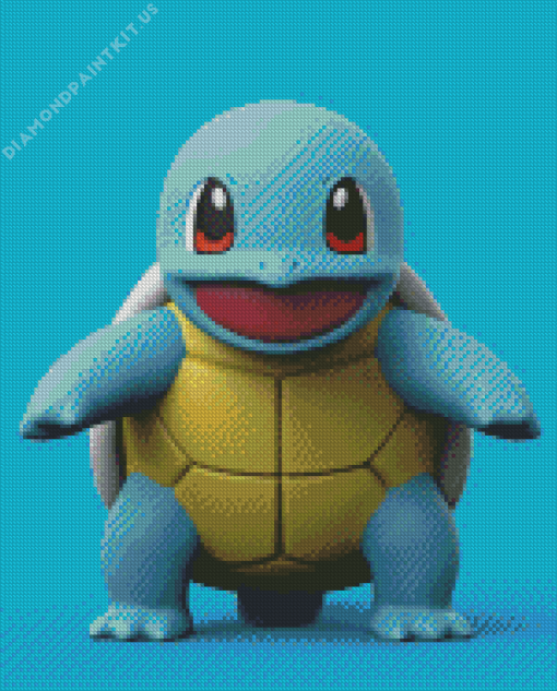 Squirtle Pokemon Diamond Painting