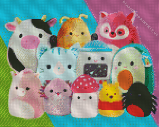 Squishmallows Toys Diamond Painting