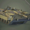 Stridsvagn 103 Tank Diamond Painting