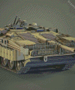 Stridsvagn 103 Tank Diamond Painting