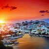 Sunset Agios Nikolaos Diamond Painting