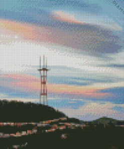 Sutro Tower California Diamond Painting