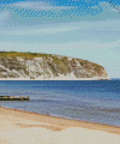 Swanage Bay England Diamond Painting