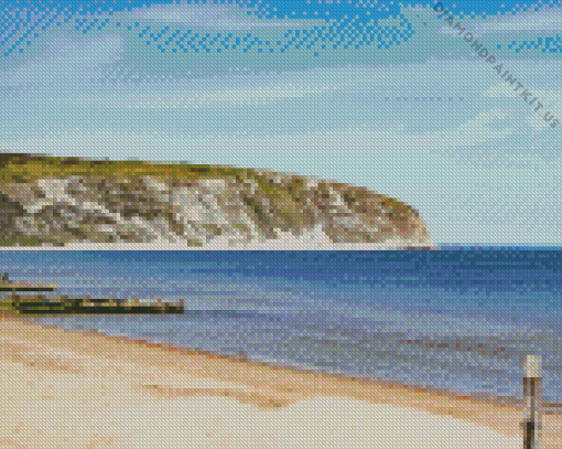 Swanage Bay England Diamond Painting