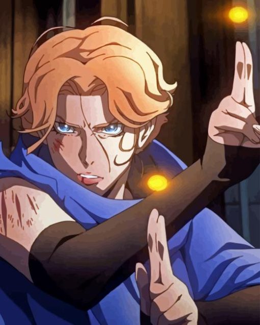 Sypha Belnades Castlevania Diamond Painting