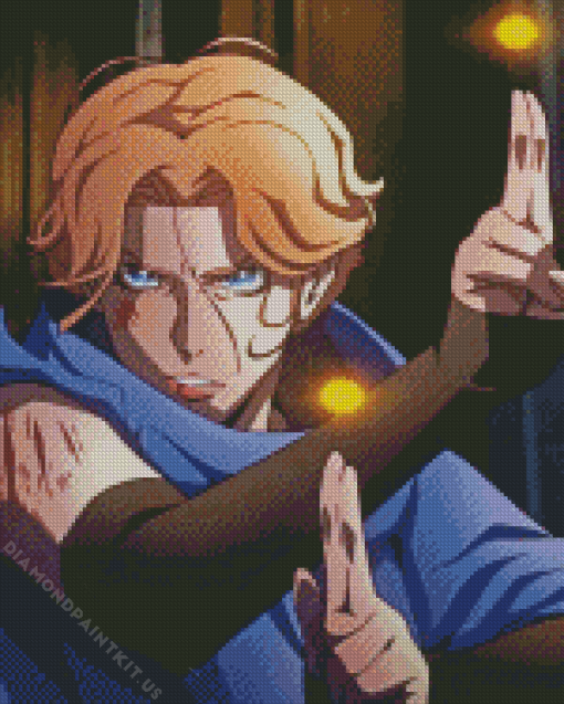 Sypha Belnades Castlevania Diamond Painting