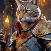 Tabaxi Rogue Diamond Painting