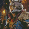 Tabaxi Rogue Diamond Painting