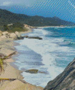 Tayrona Beach Diamond Painting