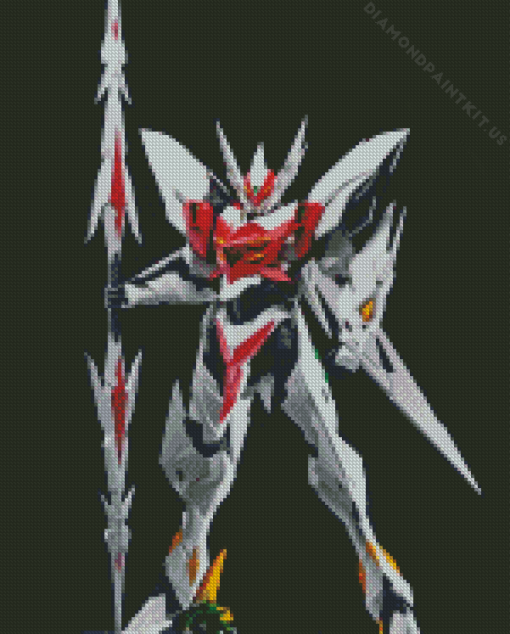 Tekkaman The Space Knight Diamond Painting