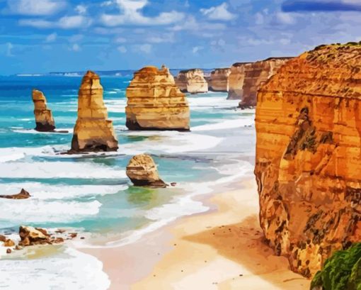 The 12 Apostles Australia Diamond Painting