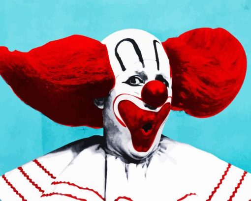 The Bozo the Clown Diamond Painting