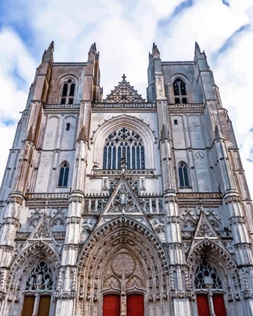 The Nantes Cathedral Diamond Painting