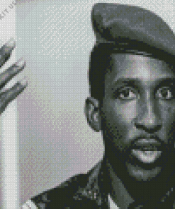 Thomas Sankara Prime Minister Diamond Painting