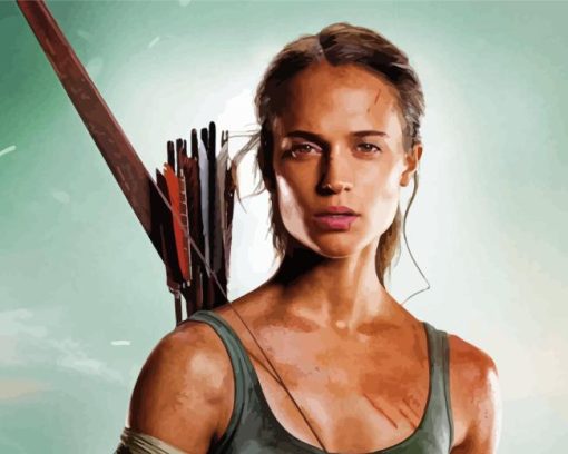 Tomb Raider Movie Diamond Painting