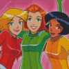 Totally Spies Animation Diamond Painting