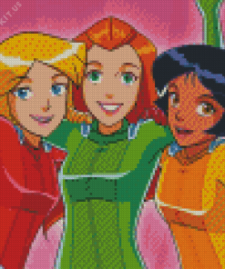 Totally Spies Animation Diamond Painting