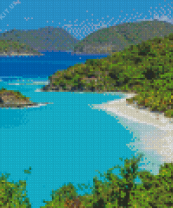 Us Virgin Islands Seascape Diamond Painting