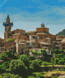 Valldemossa Village Diamond Painting