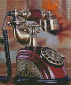 Vintage Retro Phone Diamond Painting