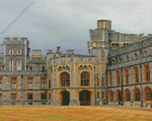 Windsor Castle England Diamond Painting