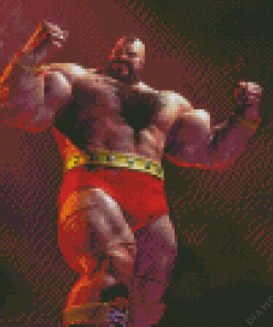 Zangief Street Fighter Diamond Painting