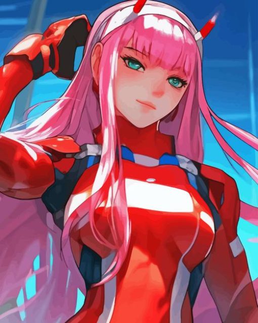 Zero Two Character Diamond Painting